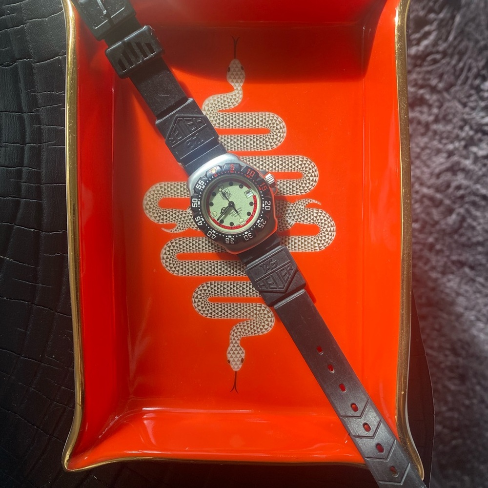 Tag Heuer Black and Silver Women's Watch